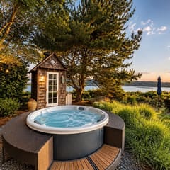 Harbor View | Hot Tub | Langley | Waterfront I Sleeps 4